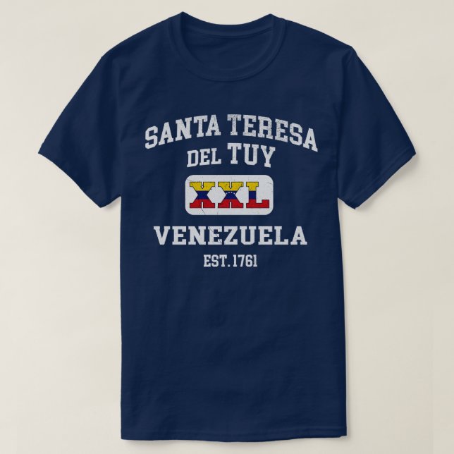 Camiseta Papais noeis Teresa del Tuy Venezuela XXL design a (Frente do Design)