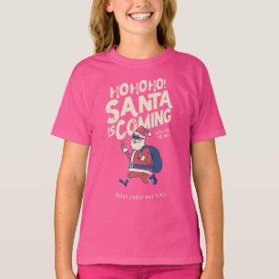 Camiseta PAPAIS NOEIS VÊM - Papais noeis engraçados T-Shi