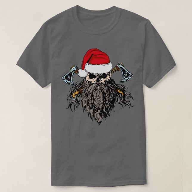Camiseta Papais noeis Vikings (Frente do Design)