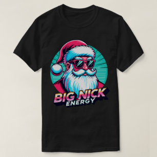 Camiseta Papais noeis Vintage de Natal Feia do Big Nick Ene