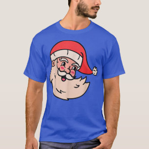 Camiseta Papais noeis Vintage Estilo de Feriado Retroativo