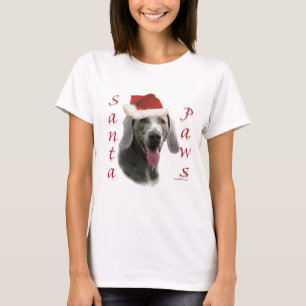Camiseta Papais noeis Weimaraner