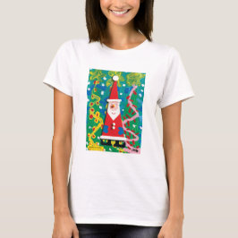 Camiseta Papais noeis Winter Wonderland - Kids Art for CHOC