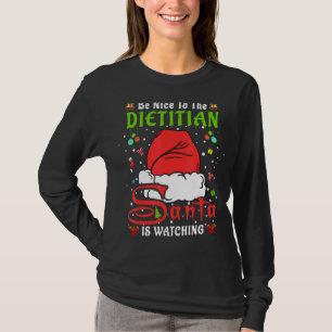 Camiseta Papais noeis Xmas Pajamas Sejam Bons Ao Cristo Die
