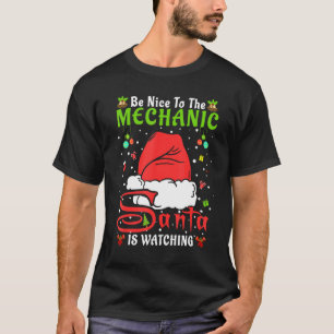 Camiseta Papais noeis Xmas Pajamas Sejam Bons Ao Natal Mecâ