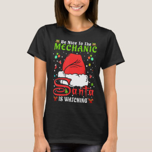 Camiseta Papais noeis Xmas Pajamas Sejam Bons Ao Natal Mecâ