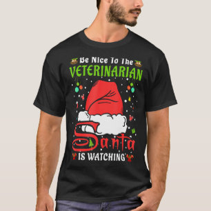 Camiseta Papais noeis Xmas Pajamas Sejam Bons Para O Veteri