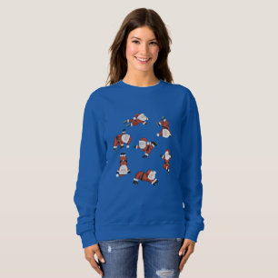 Camiseta Papais noeis yoga Natal Jumper Sweatshirt
