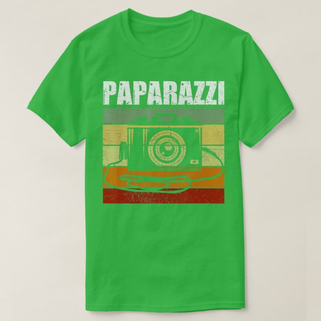 Camiseta Paparazzi Camera Lover Photographer Daddy  (Frente do Design)