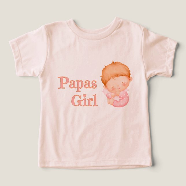 Camiseta Papas Girls é giro (Design frontal)