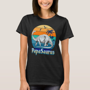 Camiseta Papasauro Pai Pai Papa Dino Dinossauro Pai