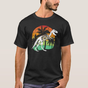 Camiseta Papasauro Rex Pai Papa Dinossauro Rex Papa Saurus