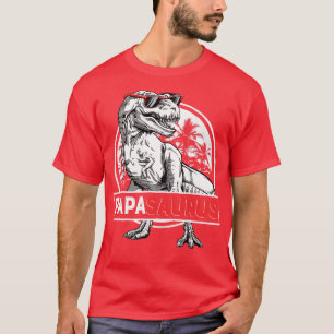 Camiseta Papasauro T rex Papa Saurus Dinossaur Men Pai Dadd