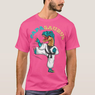 Camiseta Papasauro Trex Dinossauro Engraçado Papá Saurus Ka