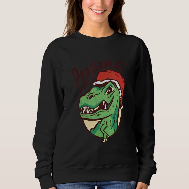 Camiseta Papasaurus Rex Dinosaur Papa Saurus Family Matchin (Frente)