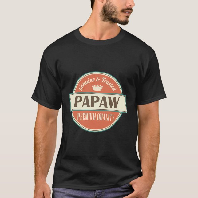 Camiseta Papaw Avô Gift (Frente)