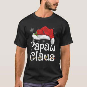Camiseta Papaw Claus Natal Família Pajama Matando Xmas
