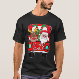 Camiseta Papaw Claus Papais noeis Carro Natal Engraçado Pre