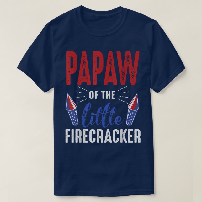 Camiseta Papaw do pirata de 4 de julho (Frente do Design)