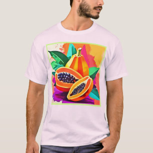 Camiseta Papaya Fatiada Pop Art