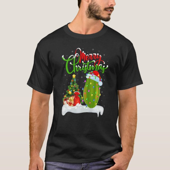 Camiseta Papaya Fruit  Xmas Decorations Santa Papaya Christ (Frente)