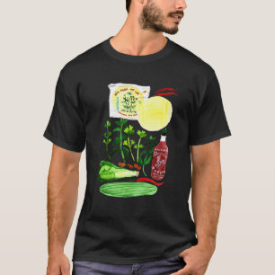Camiseta Papéis De Arroz Vietnamitas Recebem Aquarela