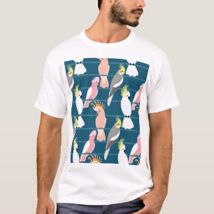 Camiseta Papéis de Cartoon: Padrões Bonitos Sem Olho