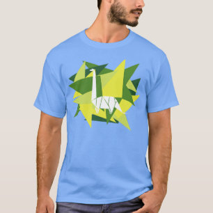 Camiseta Papéis Origami Brontosaurus1