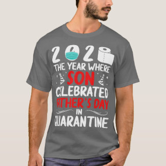Camiseta Papel De Banheiro E Máscara Feliz 2020 No Ano Em Q
