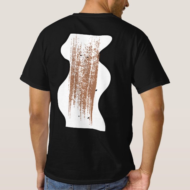 Camiseta Papel de Banheiro Sujo Engraçado (Verso)