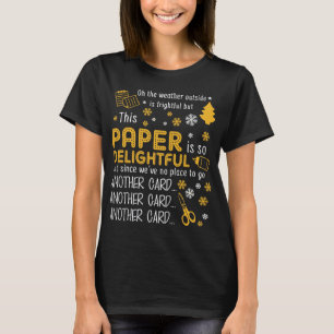 Camiseta Papel de Natal Delicioso