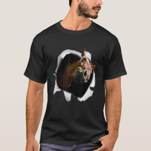 Camiseta Papel de Parede Cavalo Derby Cavalgar Corrida Anim