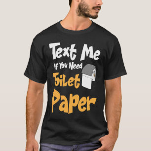 Camiseta Papel de Piada de Rolagem TP de de Humor Adulto