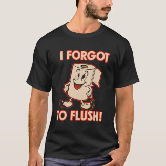 Camiseta Papel de touchete Engraçado Caráter de Papel de Ba