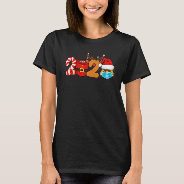 Camiseta Papel higiênico de máscara de 2020 da Fox (Frente)