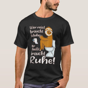 Camiseta Papel higiênico que diz lama de toucador no humor