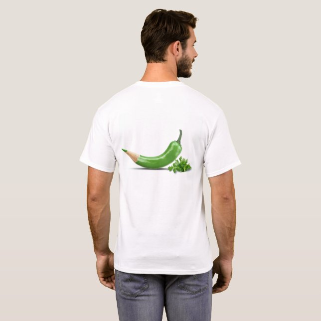 Camiseta papel infantil (Parte Traseira Completa)