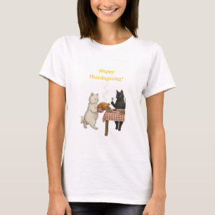 Camiseta Papel&pukku Feliz Dia de Ação de Graças!