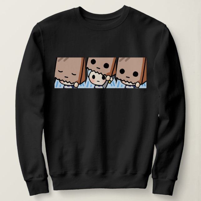 Camiseta Paper-Bag komugisui sweatshirts para mulheres (Frente do Design)