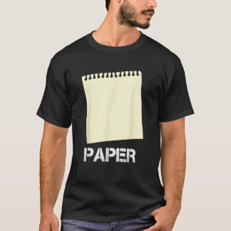 Camiseta Paper Edition Rock Paper Scissors Correspondente G