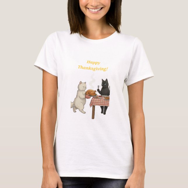 Camiseta Paper&pukku happy Thanksgiving! (Frente)