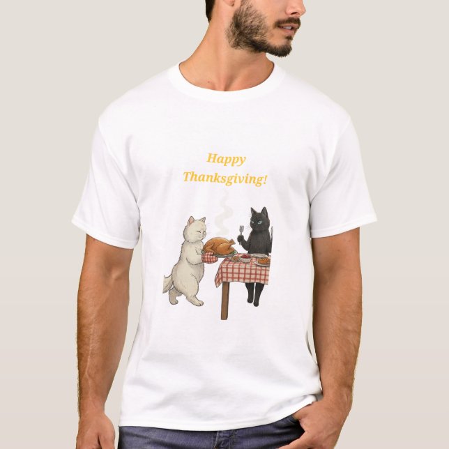 Camiseta Paper&pukku happy Thanksgiving! (Frente)