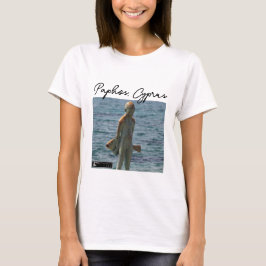 Camiseta Paphos Statu Boy and Fish, Assinatura