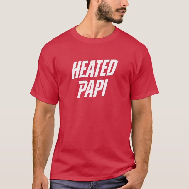 Camiseta Papi Aquecido em 2 cores (Frente)