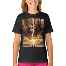 Papier cadeau Epic Lion and Warrior Sunset
