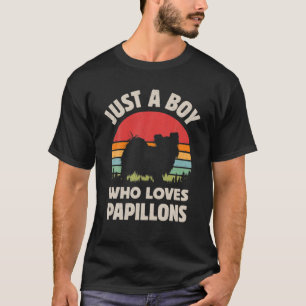 Camiseta Papillon, Apenas Um Menino Que Ama O Homem De Brin