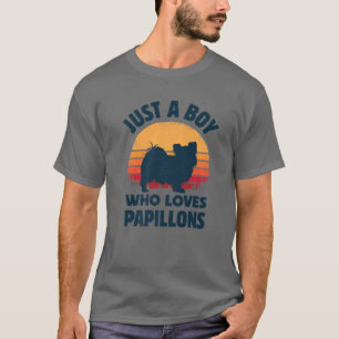 Camiseta Papillon, Apenas Um Menino Que Ama O Homem De Brin
