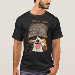 Camiseta Papillon Detetive Papillon Dog Lover