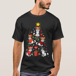 Camiseta Papillon Enfeites de natal Tree