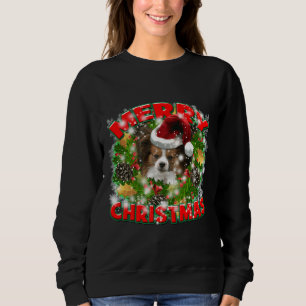 Camiseta Papillon Feliz Natal Para O Cachorro Pai